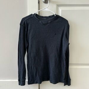 Volcom waffle long sleeve top